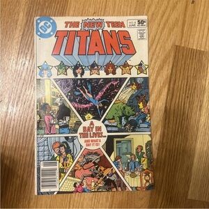 The New Teen Titans Comic Book The New Teen Titans #8 (DC Comics May 1985)